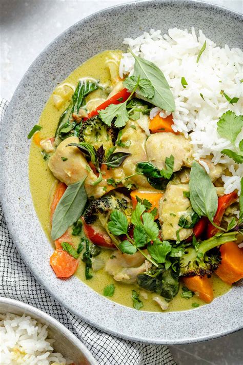 Curry thai curry - Aug 2, 2022 ... Step-by-Step Instructions. Begin by cooking the onions until soft, about 3 minutes. ... Add the scallions, garlic and green curry paste. ... Cook a ...
